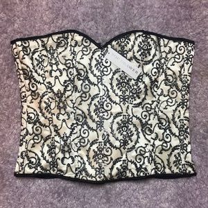 Top Drawer 5X Daisy Corsets Boudoir Sexy Top
